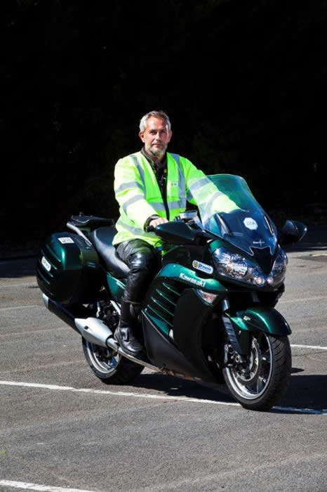 Mike Merrett chief Instructor Phoenix Motorcycle Training Bristol and Wells