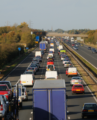 Motorway traffic